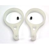 Delrin Tail Push Rod Guides, White: T-REX 500 by Microheli Co. Ltd