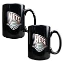 NIB New Jersey Nets NBA Ceramic Coffee Cup Mug Set
