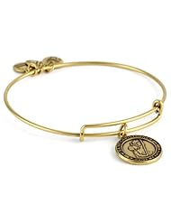 Alex and Ani Bangle Bar "St. Christopher" Russian-Gold Expandable Bracelet
