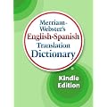 Merriam-Webster's English-Spanish Translation Dictionary