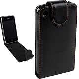 Etui Vertical Noir � Ouverture Rabattable pour Apple iphone 3G