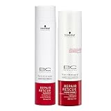 BC BONACURE Repair Rescue Shampoo 250ml and Conditioner 200ml Duo Pack