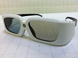 Future Cinema Eagle 510 - White 3D DLP Link Active Shutter Rechargeable Glasses for 3D Ready Projectors - Mitsubishi and Samsung DLP Link TV's