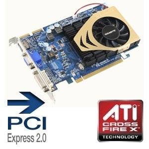 Gigabyte GV-R465OC-1GI Radeon HD 4650 Video Card