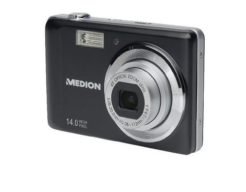MEDION MD 86408 X43014 14 MP Digitalkamera Touchscreen schwarz