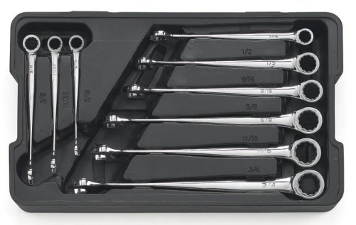 GearWrench 81913 9 Piece SAE X-Beam Combination Wrench Set On Sale