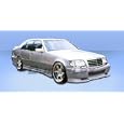 1992-1999 Mercedes S Class VIP Complete Kit: This Complete Kit Includes VIP Front Bumper (102491), VIP Rear Bumper (102493), and VIP Side Skirts (102492). NOTE: Side Skirts are designed for short wheel base models only. Long wheel base models need to extend side skirts in order to fit properly.