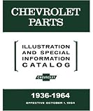1938-1964 CHEVROLET CAR/ CHEVROLET TRUCK Parts Book List Manual 1963 1962 1961 1960 1959 1958 1957 1956 [eb1074R]