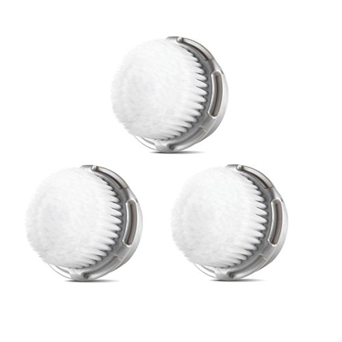 Compatible Replacement Cashmere Cleanse Facial Brush Heads (3Pack)