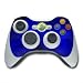Indigo Quantum Waves Design Xbox 360 Controller Protector Skin Decal Sticker