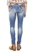 WallFlower Juniors Belted Legendary Skinny Jeans