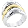Size 7 Triple Wave Sterling Silver Jewelry Ring Fashion
