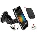 YAYAGO Universal Halter Variabel ***VIBRATIONSFREI*** KFZ Halterung 360 grad drehbar f�r Ihr Samsung Galaxy Nexus i9250 KFZ Halter Autohalterung *** passt auch mit Tasche und H�lle *** + Kfz Ladekabel MIT AUFROLLFUNKTION f�r Ihr Samsung Galaxy Nexus i9250 + Anti Rutschmatte inkl. dem Original YAYAGO Clean-Pad