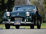 1954 Triumph TR 2 Roadster Viewed from Front Photographic Poster Print, 16x12
