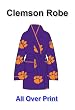 Clemson - Ladies Robe - All Over Print