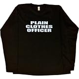 Womens Long-Sleeve T-Shirt : PLAIN CLOTHES OFFICER