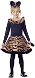 Kid's Tiger Dress Costume (Size:Large 10-12)