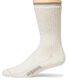  : Wigwam Men's Merino Wool Comfort Hiker Crew Length Sock, Lt. Khaki, X-Large