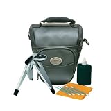 Form-fitted Holster SLR Case, with Mini Tripod, 3-Piece Lens Cleaning Kit, for Nikon D300, D40, D40X, D1H, 8700,8800R