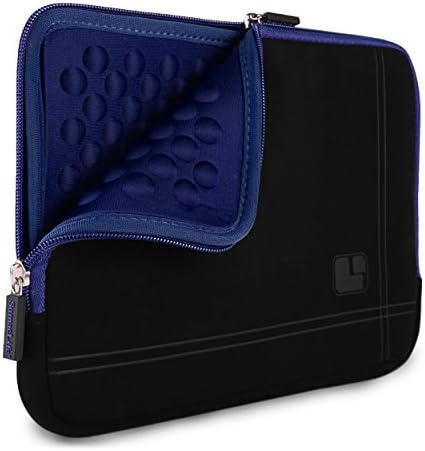 SumacLife Bubble Padded Microsuede Sleeve for HTC Google Nexus 9 Tablet (8.9-inch 16GB 32GB) (Blue)