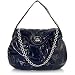 Marc by Marc Jacobs Totally Turnlock Posh Shoudler Bag Tote Indigo