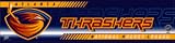 NHL Hockey Atlanta Thrashers Bumper Sticker (2-Pack)