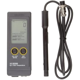 Hanna Instruments HI99300 Portable Conductivity, Tds And Temp Meter