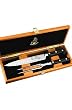 Messermeister Meridian Elite - Kullenschliff Carving Set in Wood Gift Box