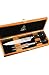 Messermeister Meridian Elite - Kullenschliff Carving Set in Wood Gift Box
