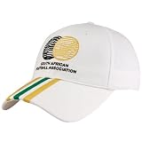 adidas South Africa White 2010 World Cup 3-Stripe Adjustable Hat adidas South Africa White 2010 World Cup 3-Stripe Adjustable Hat
