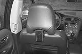 CPH-Brodit Volvo S40 Brodit Headrest mount Headrest mount 2001 - 2003 Fits All Countries - #810360