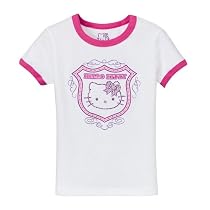 Girls' Hello Kitty Short-Sleeve Tee - White