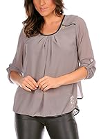 La Belle Parisienne Blusa Agnès (Taupe)