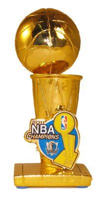 Forever Collectibles Dallas Mavericks 2011 Nba Finals Champions Trophy Paperweight