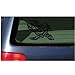 Sea Turtle Tribal Water Monster Vinyl Window Decal Sticker Honu Black