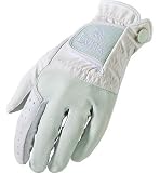 Lynx Womens Crystal Cat Cabretta Combo Glove( COLOR: White )