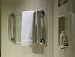 Thermique 24" Wall Mounted Heated Glass Towel Warmer with Timer - Polished Chrome