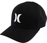 Hurley Flexfit 1&Only Black/white Hat/Cap