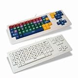 Special Needs Lower Case Qwerty Coloured Keyboard