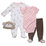 Carter's Bear & Dots 4-pc. Sleep & Play Set