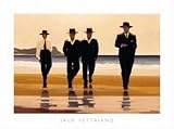 Posters: Jack Vettriano Poster Art Print - The Billy Boys I (20 x 16 inches)