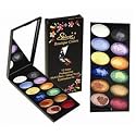 BOUTIQUE EYESHADOW KIT, 12 COLORS MULTI EFFECT VELVET TOUCH