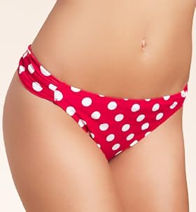 Low Rise Spot Hipster Bikini Bottoms