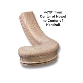 Left Hand Turn Out 4 7/8" C to C #7940 Hard Maple