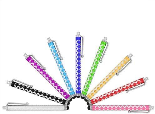 Chromo Inc.® Infinity Wave Series of Stylus - 9 Infinity Wave Pattern Stylus For iPad, Kindle Fire HD, Kindle Fire, Nook, Galaxy Nexus, iPhone 5 , 4/4S, 3/3GS, HTC One, Evo, Evo 3D, Samsung Galaxy S4, S3, S2