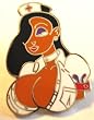 Jessica Rabbit Sexy Latina Hispanic Nurse Red Cross Disney Roger Rabbit Fantasy Lapel Pin