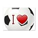 Sticker (A4) of I Love Soccer (Hertha Berlin, Atletico Madrid, Olympique Marseille, Shakhtar Donetsk, Hamburg SV, AZ Alkmaar, Werder Bremen, Nacional, Deportivo Toluca, Panathinaikos, Libertad) - Football