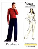 419OshNNNUL. SL160  Vogue 2356 American designer Ralph Lauren pattern jacket trouser suit, size e of 8 to 10  ? Bust 31 1 / 2 32 2.1