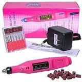 Nail Art Drill KIT Electric FILE Buffer Bits Acrylics