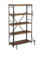 Metal Loft Estantería Foundry Marrón